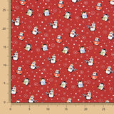 Jersey Coton Grenadine Pingouins - Ribes y Casals