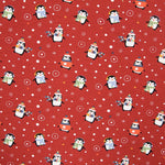 Chute Tissu Jersey coton Pingouins Grenadine 115x150 cm - Ribes y Casals