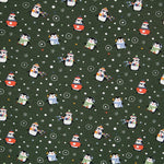 Jersey Coton Vert Pingouins - Ribes y Casals