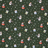 Jersey Coton Vert Pingouins - Ribes y Casals