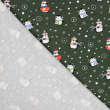 Jersey Coton Vert Pingouins - Ribes y Casals