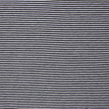 Maille Viscose Mini Rayures Noir - Ribes y Casals