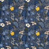 Jersey Coton Bleu Oeko-Tex® Jungle Cotton - Ribes y Casals