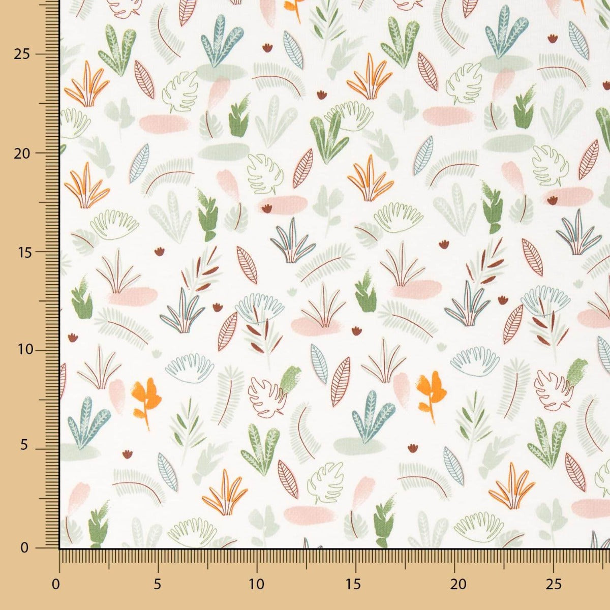 Maille Coton Jungle Blanc - Ribes y Casals