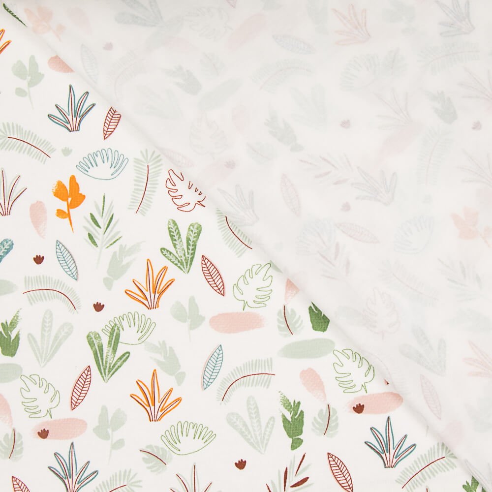 Maille Coton Jungle Blanc - Ribes y Casals