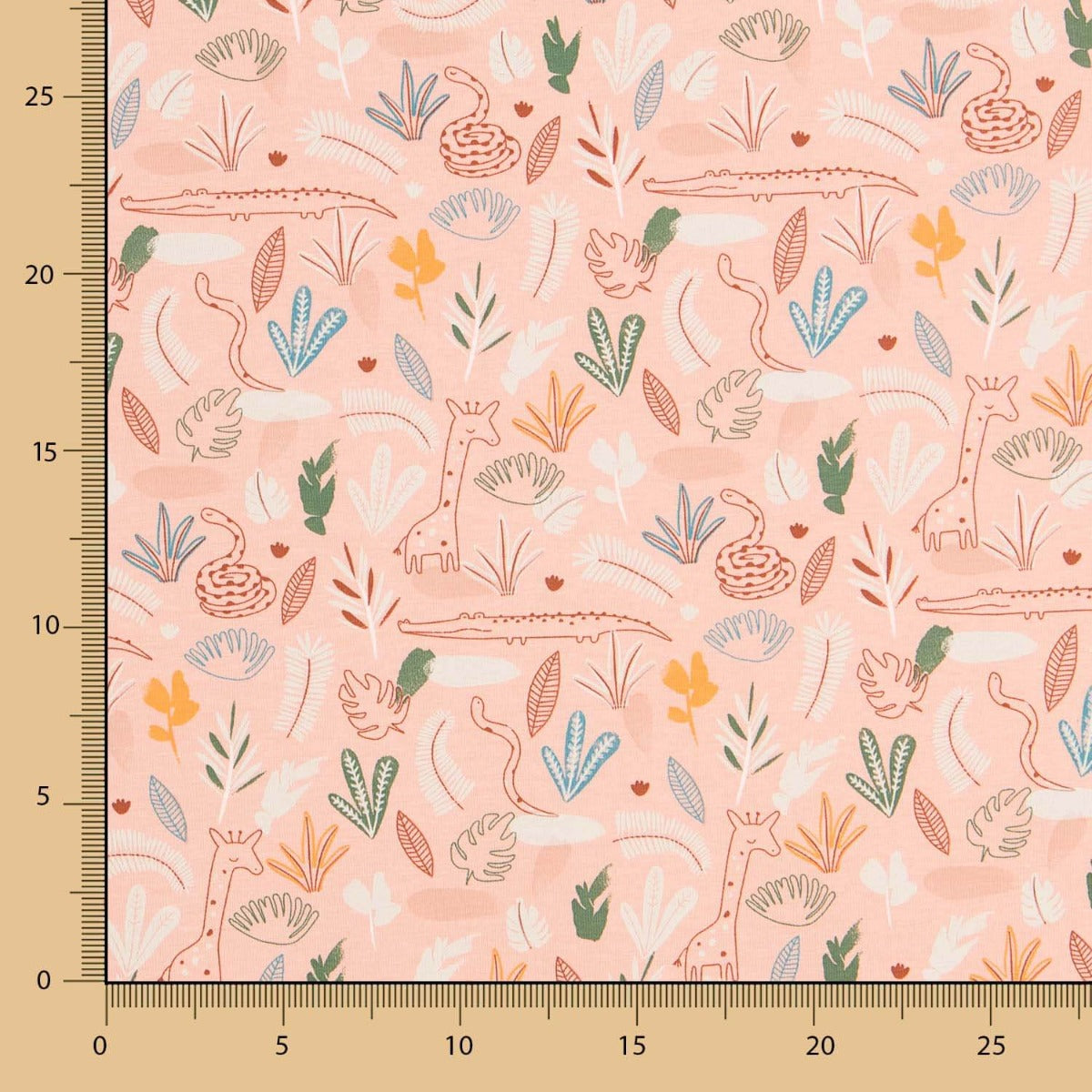 Maille Coton Zoos Rose - Ribes y Casals