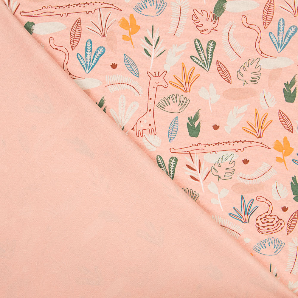 Maille Coton Zoos Rose - Ribes y Casals