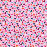 Punto Algodón Corazones Rosa - Ribes y Casals