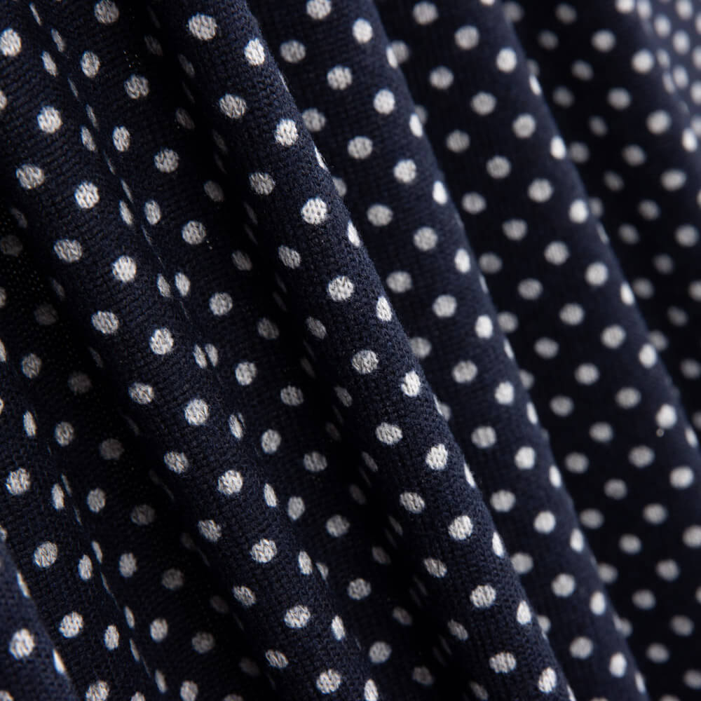 Punto Angora Lunares Marino - Ribes y Casals