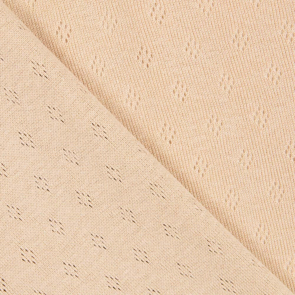 Jersey Maille Ajourée Beige - Ribes y Casals