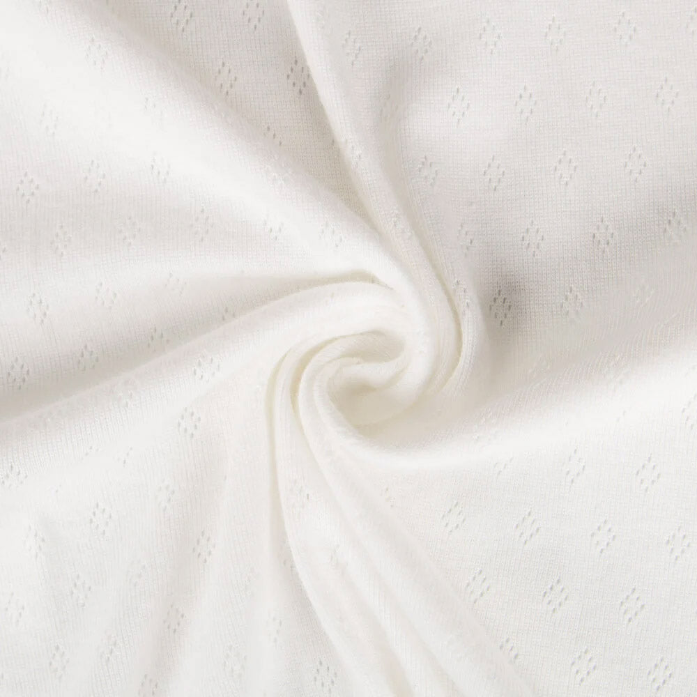 Maille Ajourée Blanc Naturel - Ribes y Casals