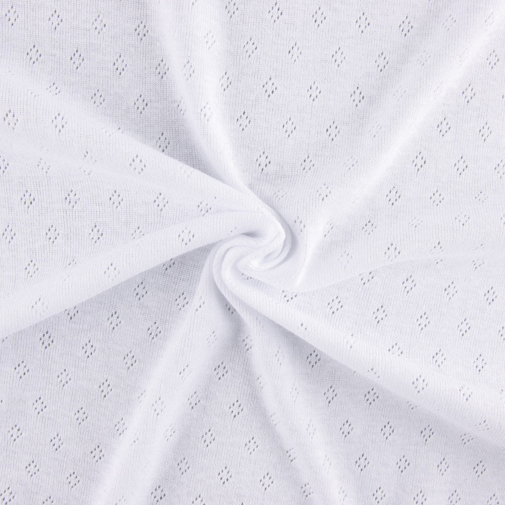 Jersey Maille Ajourée Blanc - Ribes y Casals
