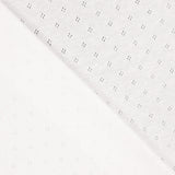 Maille Côtelée Ajourée Blanche - Ribes y Casals