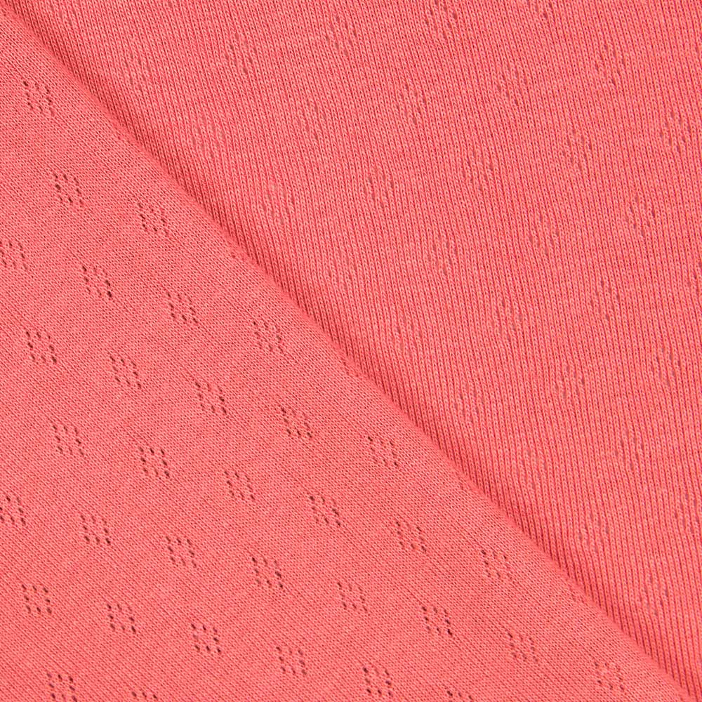 Jersey Maille Ajourée Corail - Ribes y Casals