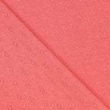 Jersey Maille Ajourée Corail - Ribes y Casals
