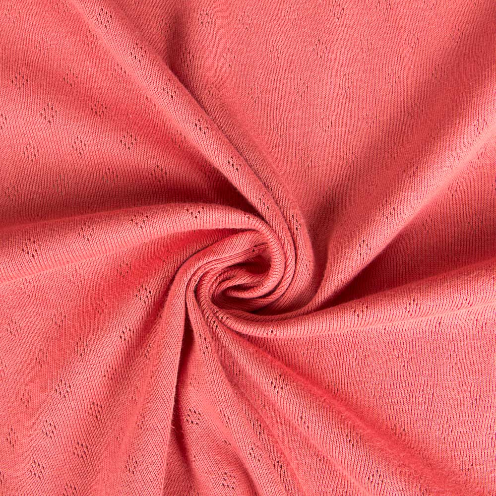 Jersey Maille Ajourée Corail - Ribes y Casals