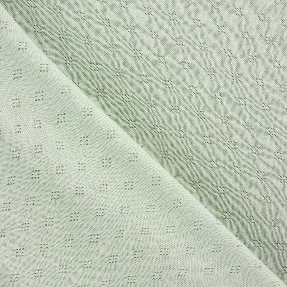 Maille Ajourée Vert Sauge - Ribes y Casals