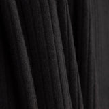 Maille côtelée noire effet velours côtelé - Ribes y Casals
