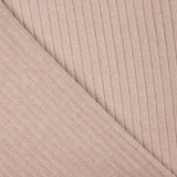 Tricot côtelé rose poudré à effet velours côtelé - Ribes y Casals