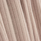 Tricot côtelé rose poudré à effet velours côtelé - Ribes y Casals