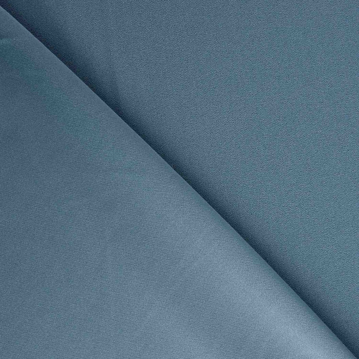 Tricot crêpe néoprène bleu denim - Ribes y Casals