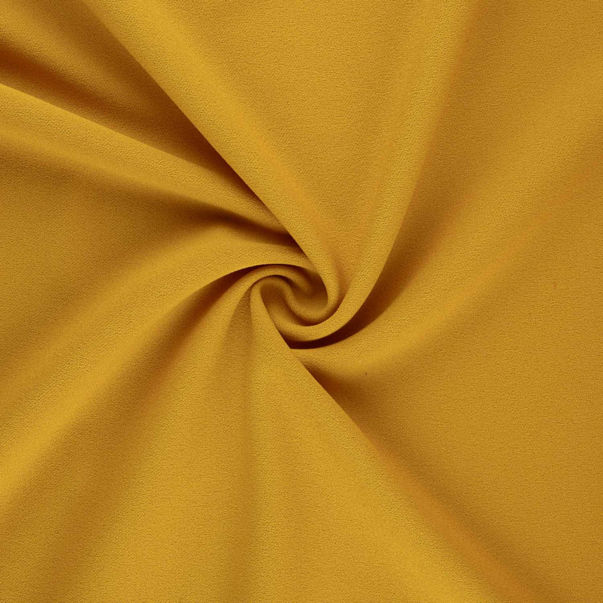 Tricot crêpe néoprène moutarde - Ribes y Casals