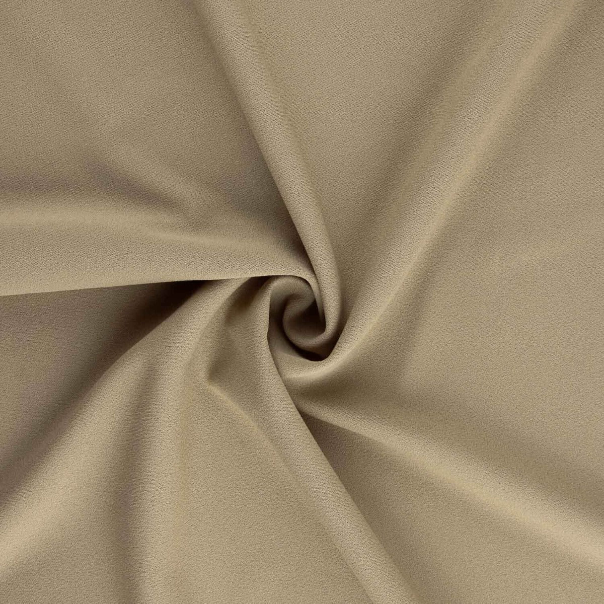 Tricot crêpe néoprène taupe - Ribes y Casals