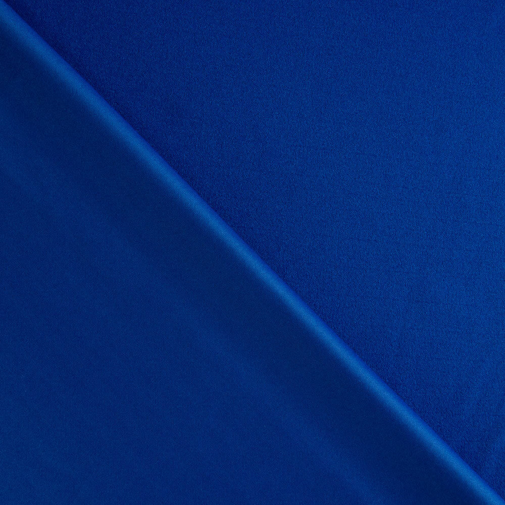 Tricot Crêpe Néoprène Bleu - Ribes y Casals