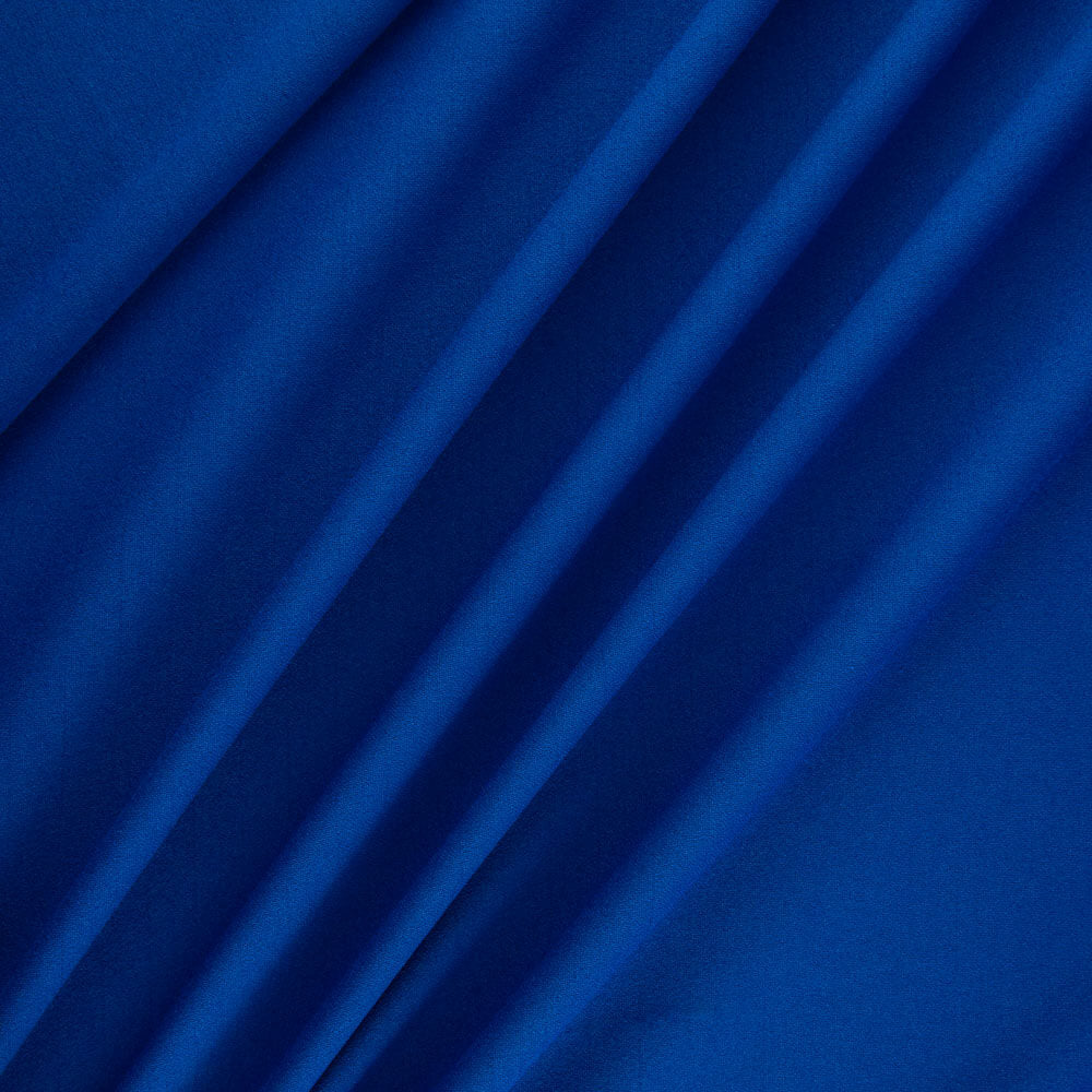 Tricot Crêpe Néoprène Bleu - Ribes y Casals