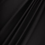 Tricot Crêpe Néoprène Noir - Ribes y Casals