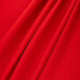 Tricot Crêpe Néoprène Rouge - Ribes y Casals