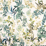 Maille de viscose à fleurs blanches - Ribes y Casals