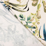 Maille de viscose à fleurs blanches - Ribes y Casals