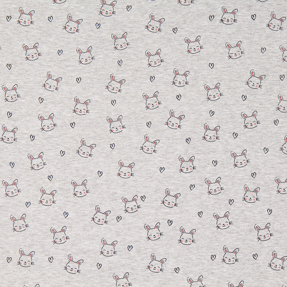 Jersey peluche Tricotée Lapins Gris - Ribes y Casals