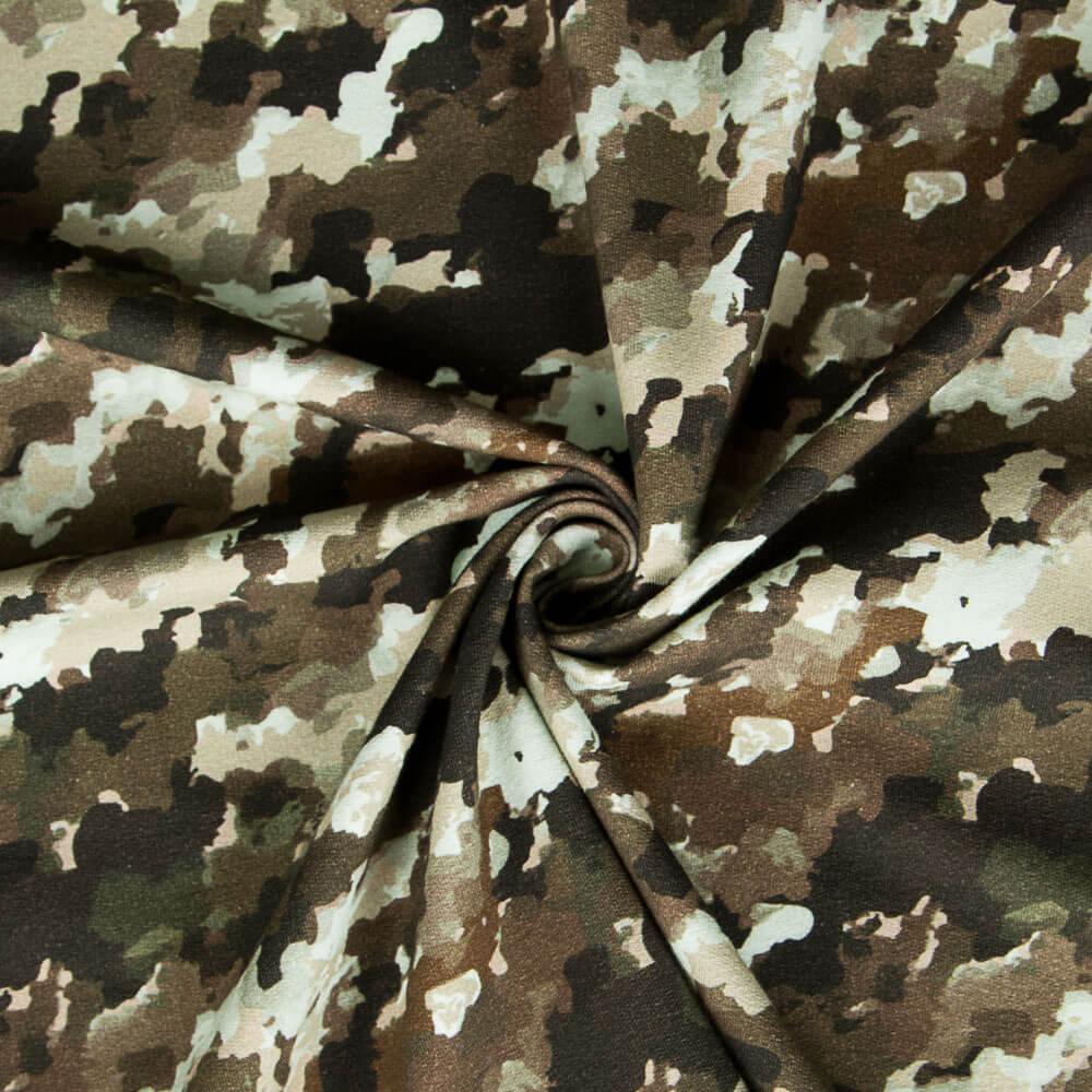 Sweat Oeko-Tex® Camouflage Vert - Ribes y Casals