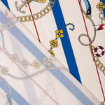 Jersey Fin Navy Écru - Ribes y Casals