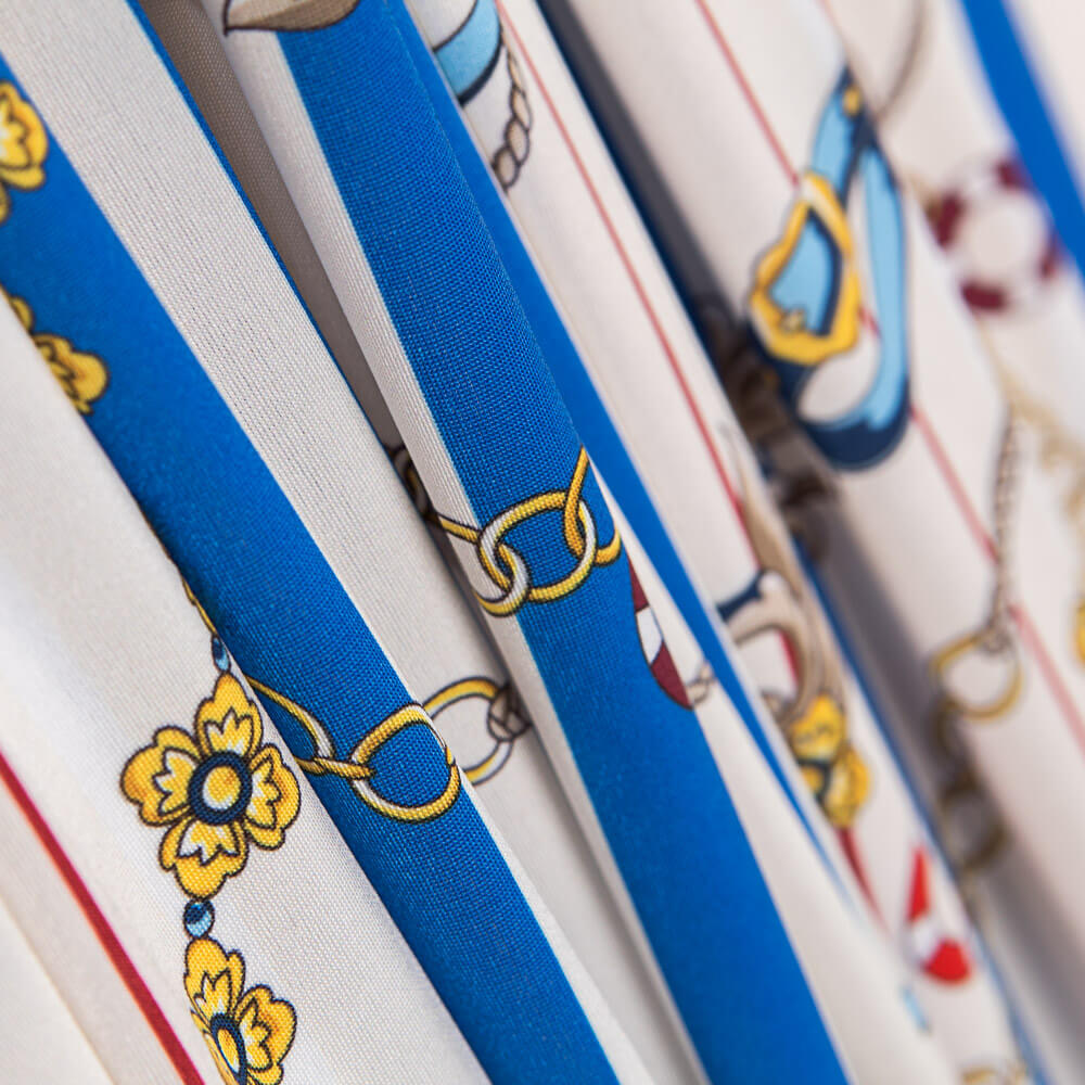 Jersey Fin Navy Écru - Ribes y Casals