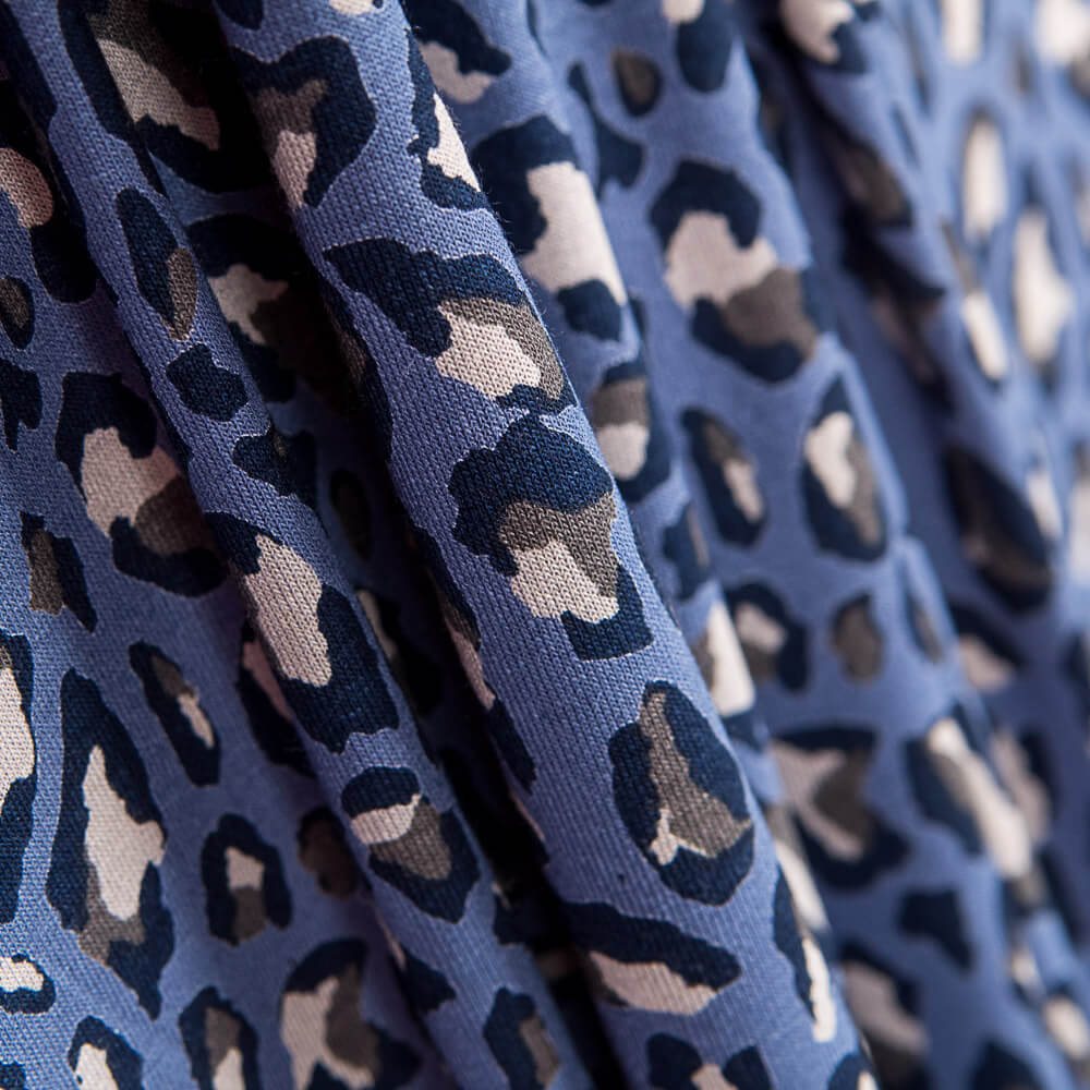 Retal Punto Fino Salvaje Azul 85x150 cm - Ribes y Casals