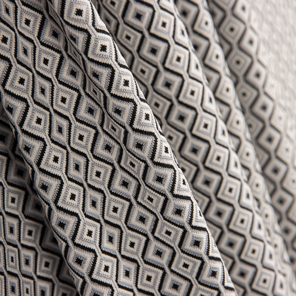Tricot Jacquard Hexa Gris - Ribes y Casals