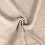 Tricot côtelé anglais effet angora beige - Ribes y Casals
