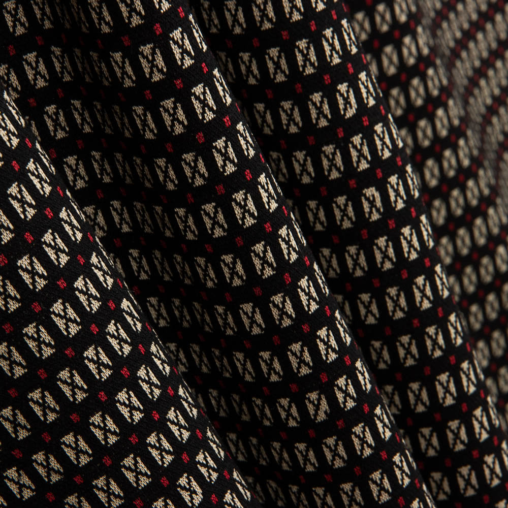 Tricot jacquard à carreaux - Ribes y Casals