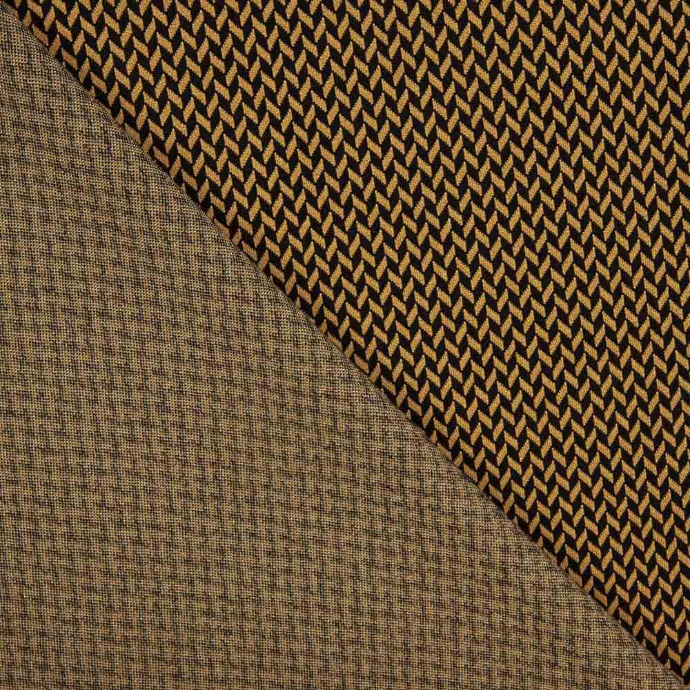 Tricot jacquard à chevrons marron - Ribes y Casals