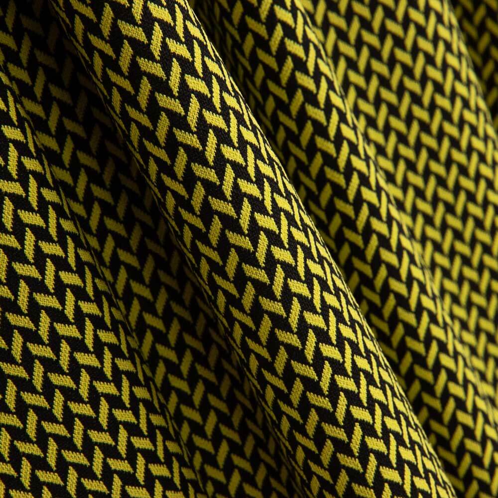 Tricot Jacquard Chevron Vert - Ribes y Casals