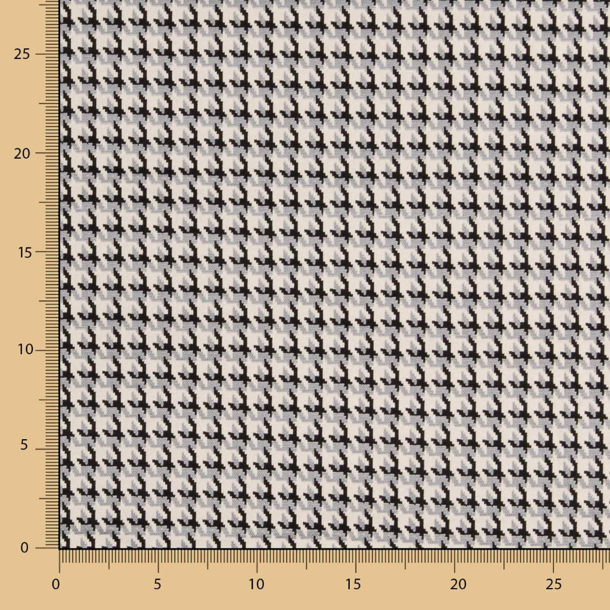 Maille Jacquard Pied de Poule Gris - Ribes y Casals