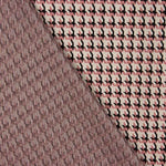 Maille Jacquard Pied de Poule Rose - Ribes y Casals