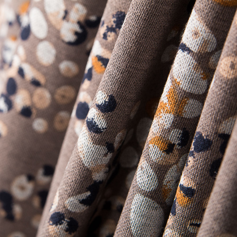 Maille Jersey Bulles Beige - Ribes y Casals