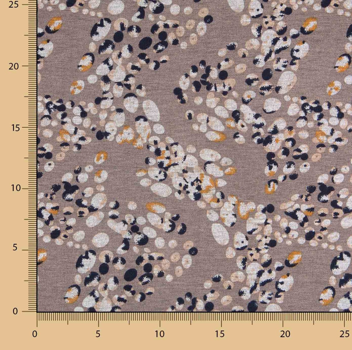 Maille Jersey Bulles Beige - Ribes y Casals