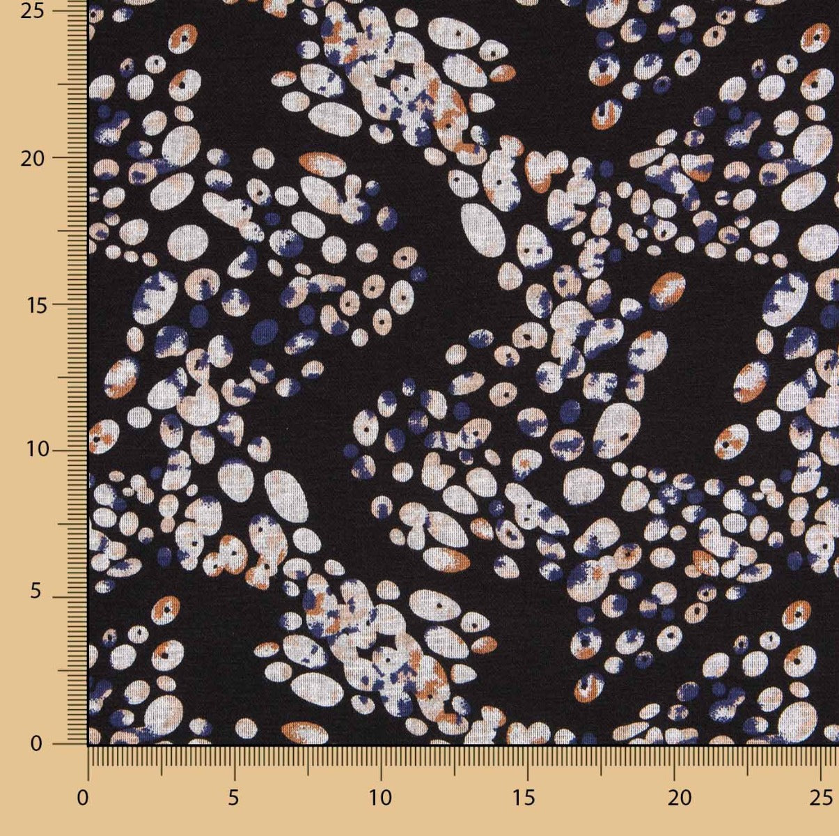 Maille Jersey Bulles Noir - Ribes y Casals