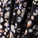 Maille Jersey Bulles Noir - Ribes y Casals