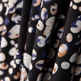 Maille Jersey Bulles Noir - Ribes y Casals